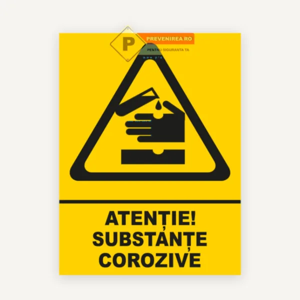 Indicator substante corozive