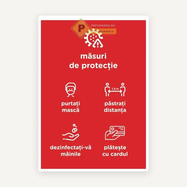 Semn pentru igiena si protectie