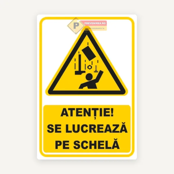 Semn pentru schela