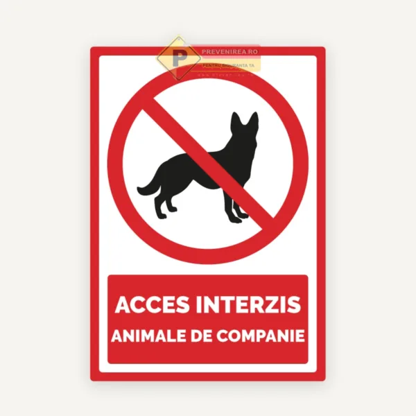 Semne pentru animale de companie