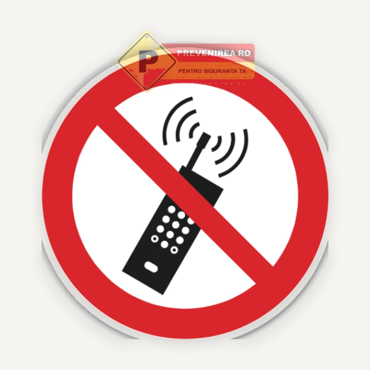 Semne pentru interzicerea telefoanelor mobile