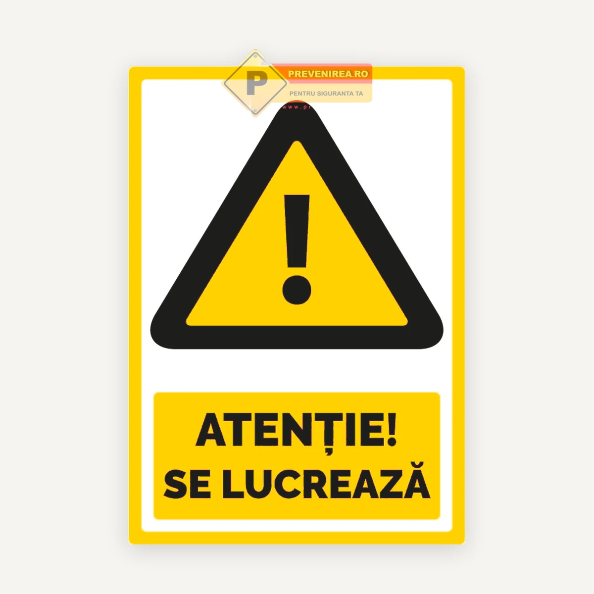 Semne pentru lucrari exterioare