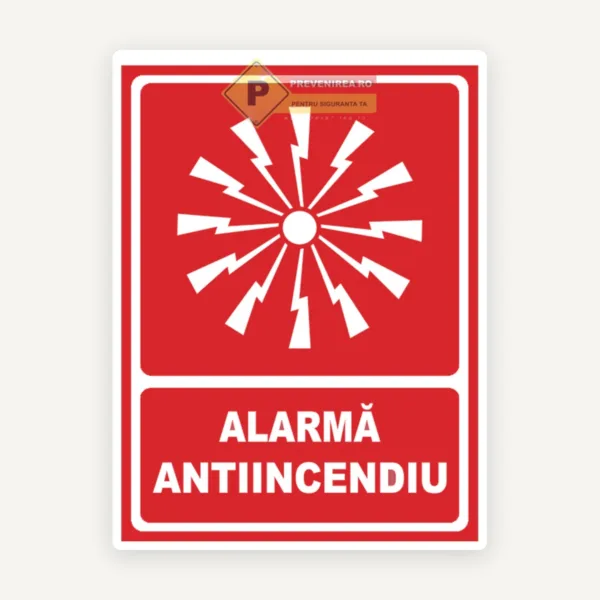 Indicator Alarmă Antiincendiu - Semnalizare Incendiu pentru Clădiri