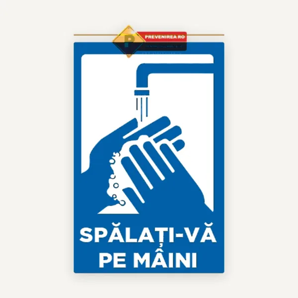 Semne pentru spalarea mainilor