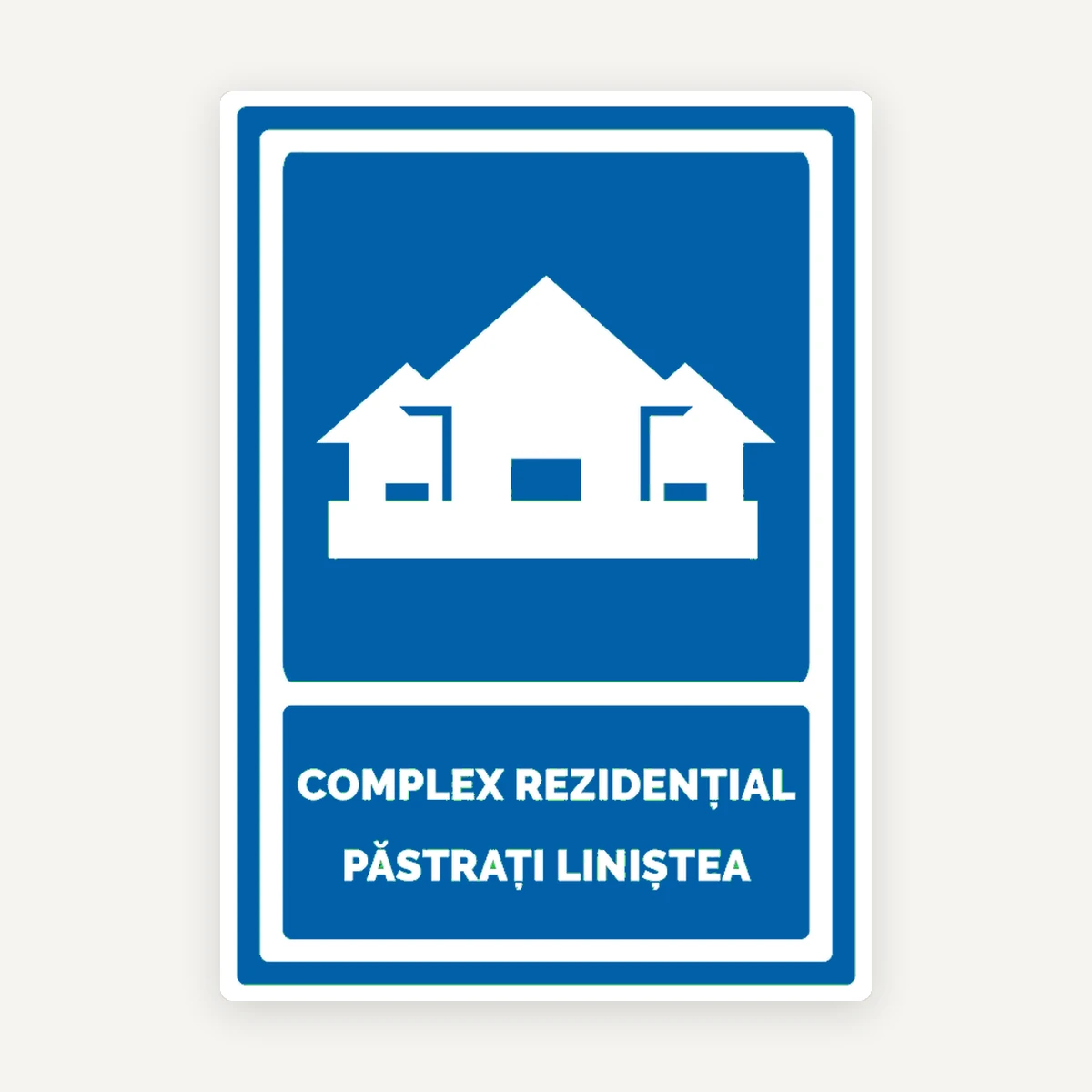 Indicator Păstrați Liniștea” pentru Blocuri și Complexe Rezidențiale