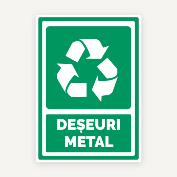 Indicator deseuri metal
