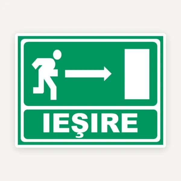 indicator iesire in dreapta