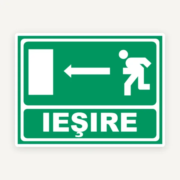 indicator iesire in stanga