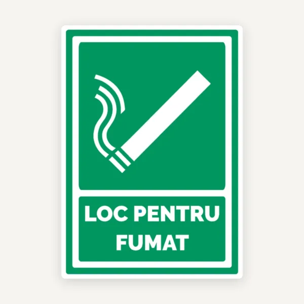 Indicator loc de fumat