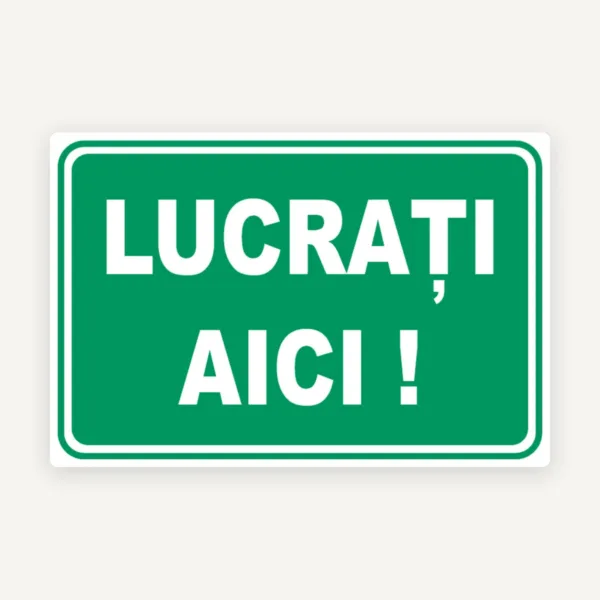 Indicator lucrati aici