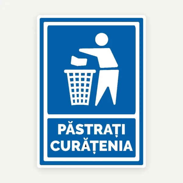 Indicator pastrati curatenia