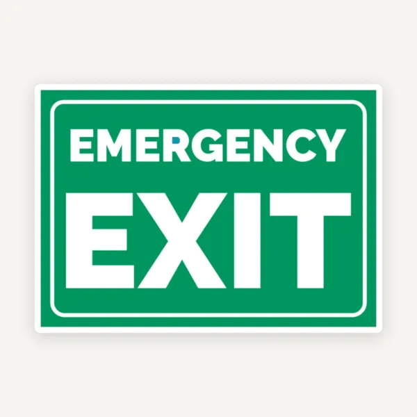 Indicator pentru emergency exit