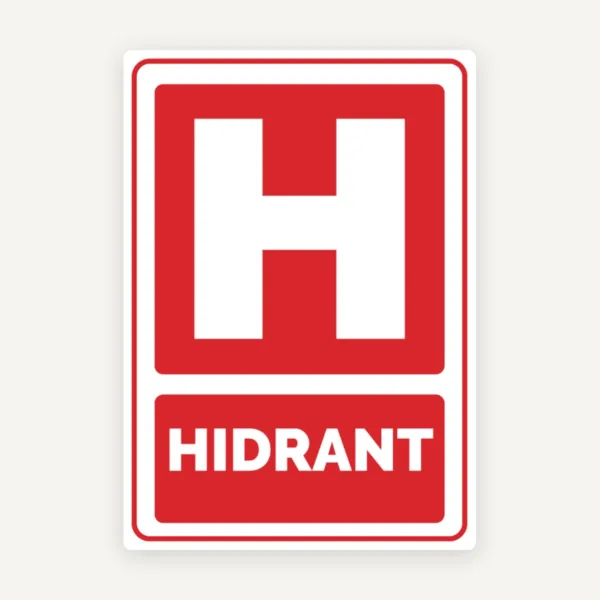 Indicator pentru hidrant