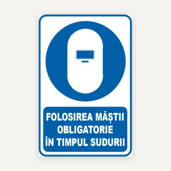 Indicator pentru masca de sudura