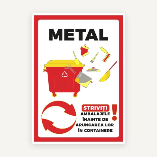 Indicator pentru metal