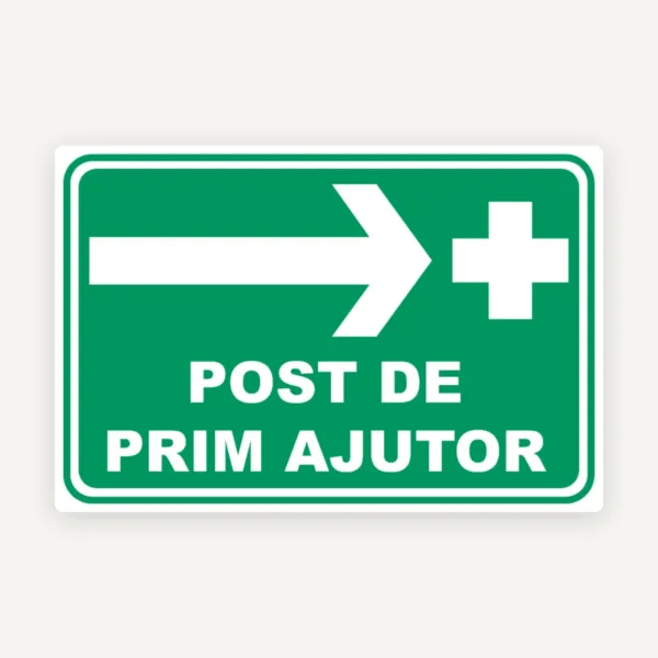 indicator pentru post de prim ajutor