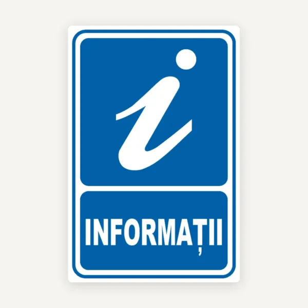 indicator pentru protectie si informatii