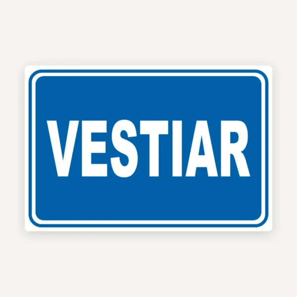 Indicator pentru vestiar