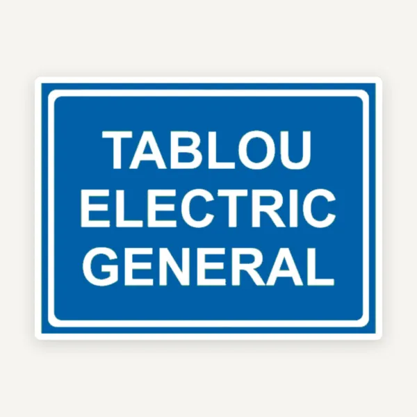 Indicator tablou electric general