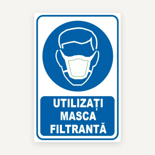Indicator utilizati masca filtranta