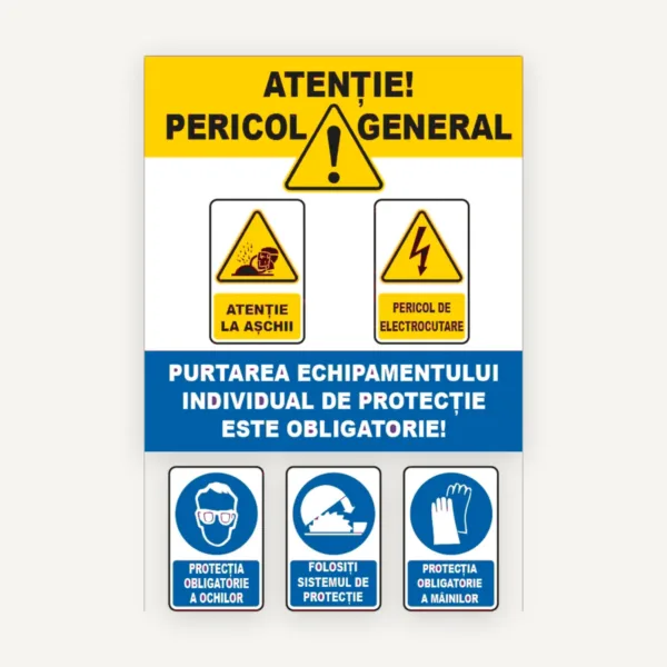 Panou de protectia muncii