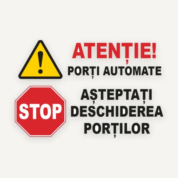 Panou pentru porti automate