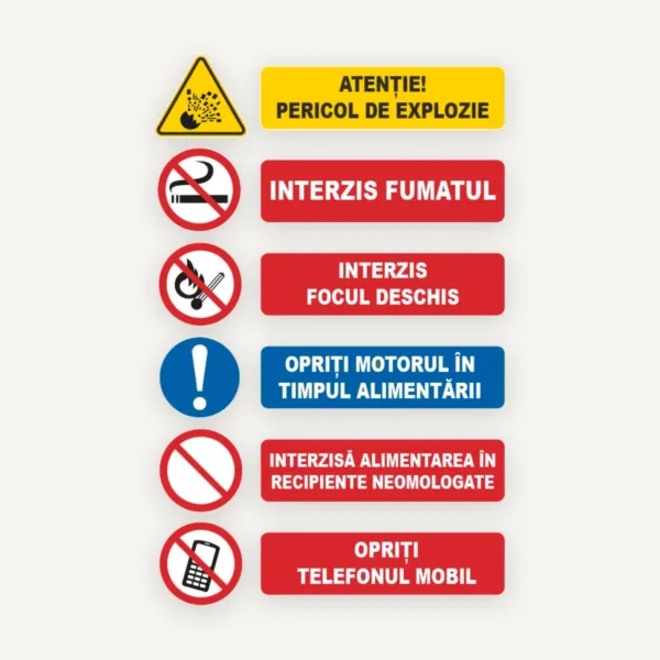 Panou pentru protectia muncii