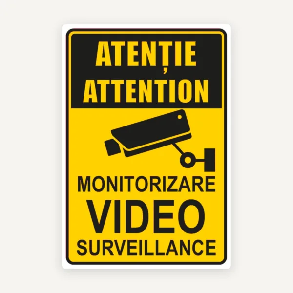 Indicator Monitorizare Video - CCTV Video Surveillance