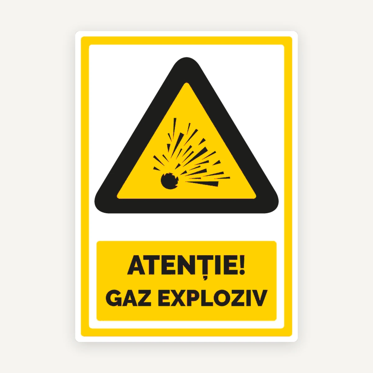 Indicator Gaz Exploziv Profesional - Semnalizare de Siguranță pentru Prevenirea Riscurilor