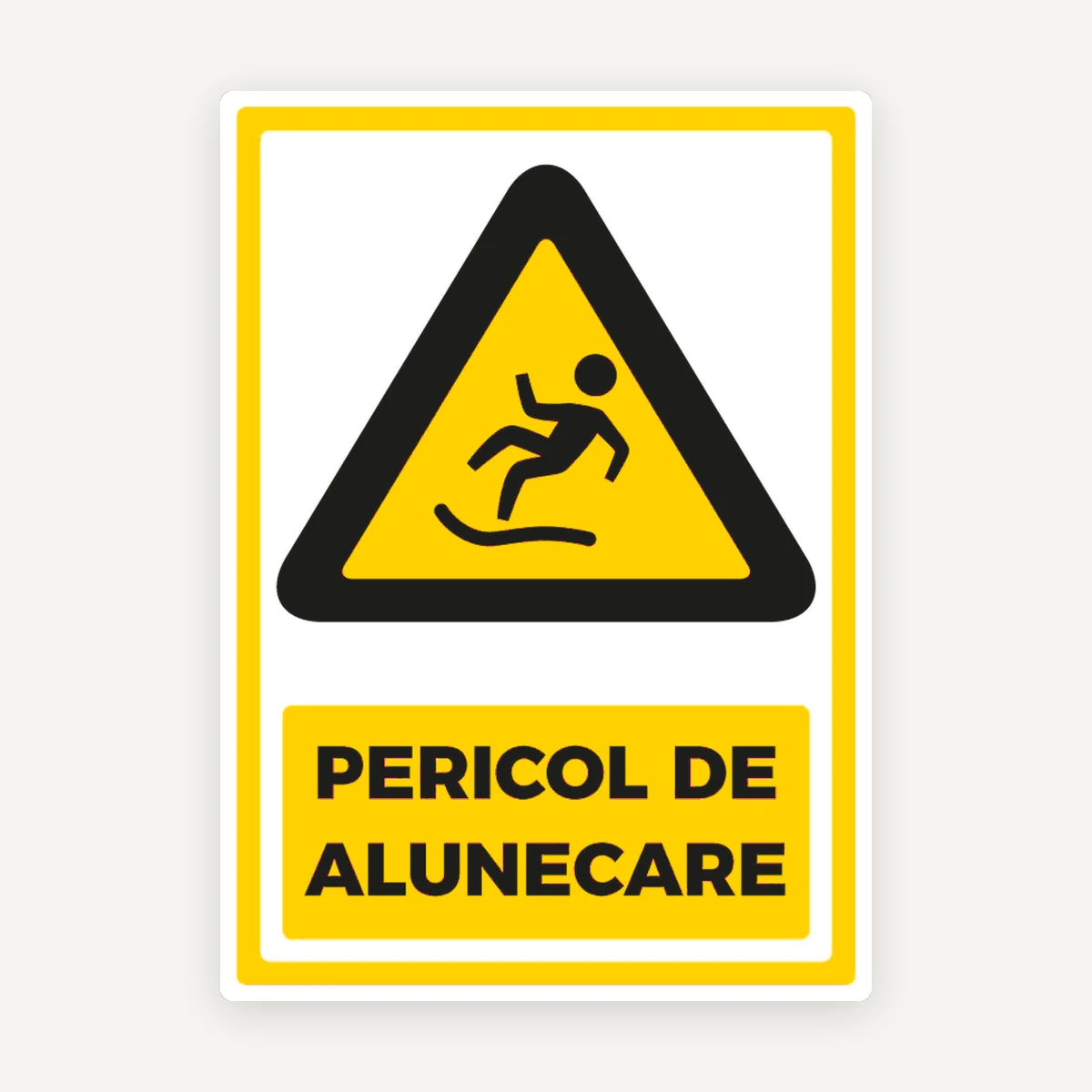 Indicatoare Pericol de Alunecare - Semnalizare Podea Umedă și Siguranță