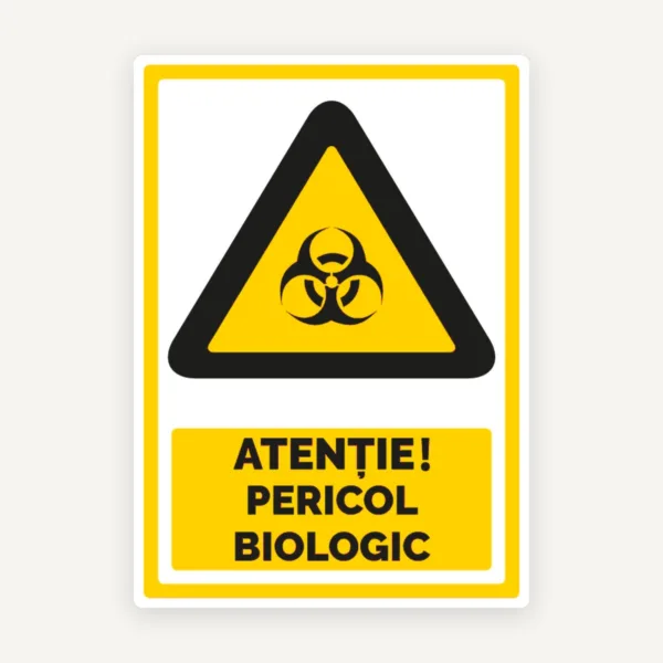 Indicator de securitate pentru pericol biologic