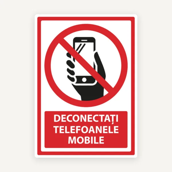 Indicator Deconectați Telefoanele Mobile