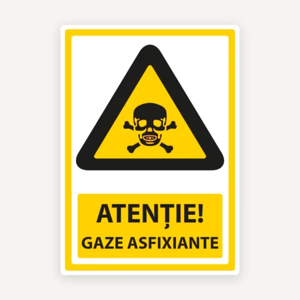 Indicator gaze asfixiante