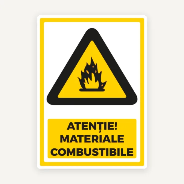 Indicator materiale combustibile