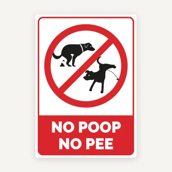 Indicator no poop no pee