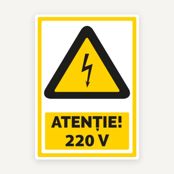 Indicator pentru atentie 220V