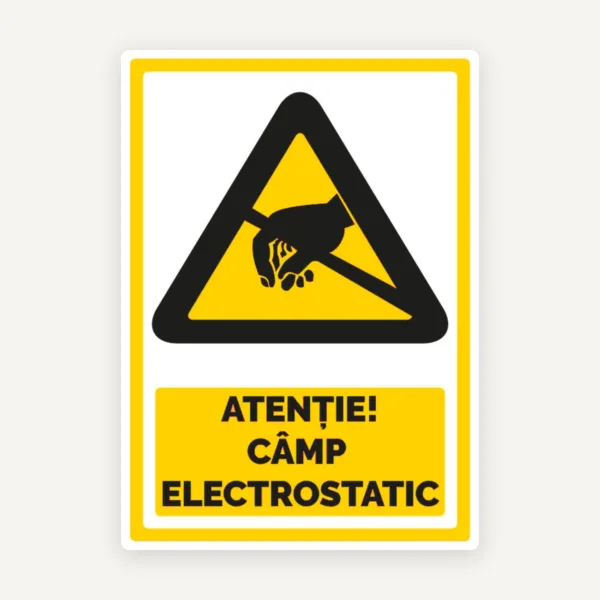 Indicator pentru camp electrostatic