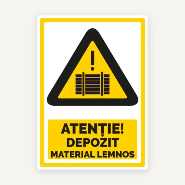 Indicator pentru depozit material lemnos