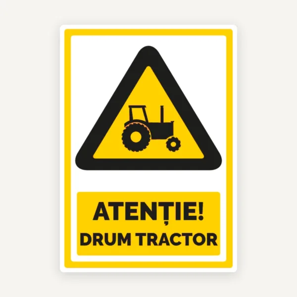 Indicator pentru drum tractor