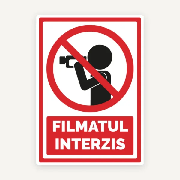 Indicator pentru filmatul interzis