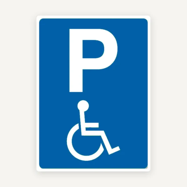 indicator Parcare Rezervata Persoane cu Handicap