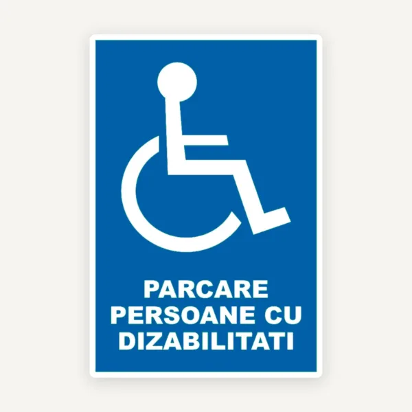 Indicator pentru persoane cu dizabilitati
