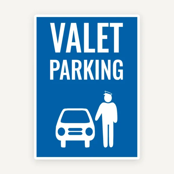 indicator valet parking
