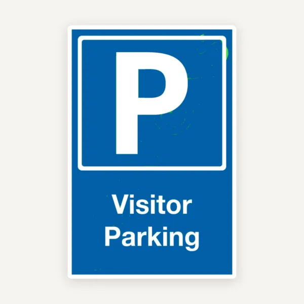 indicator visitor parking