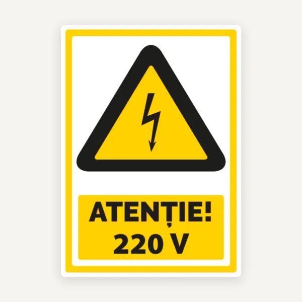 Semn pentru 220 V