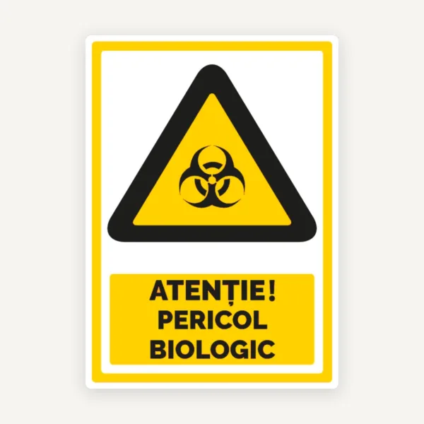 semn pentru pericol biologic