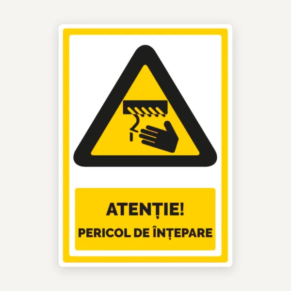 Semn pentru pericol de intepare