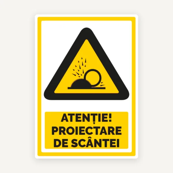 Semn pentru proiectare de scantei