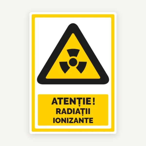 Semn pentru radiatii ionizante