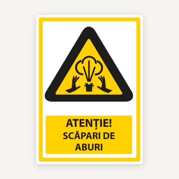 Semn pentru scapari de aburi